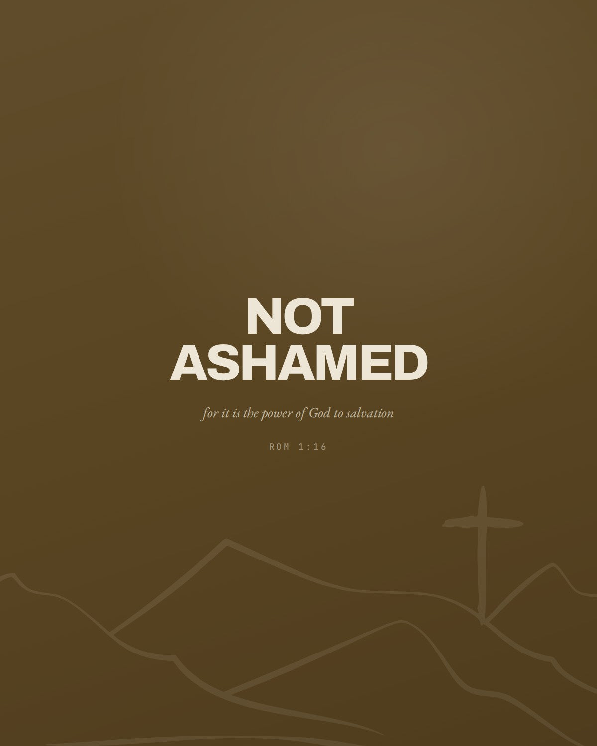 NOT ASHAMED HOODIE